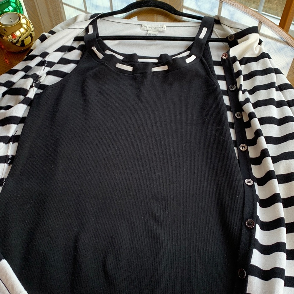 Doncaster EUC Tank and Sweater Set